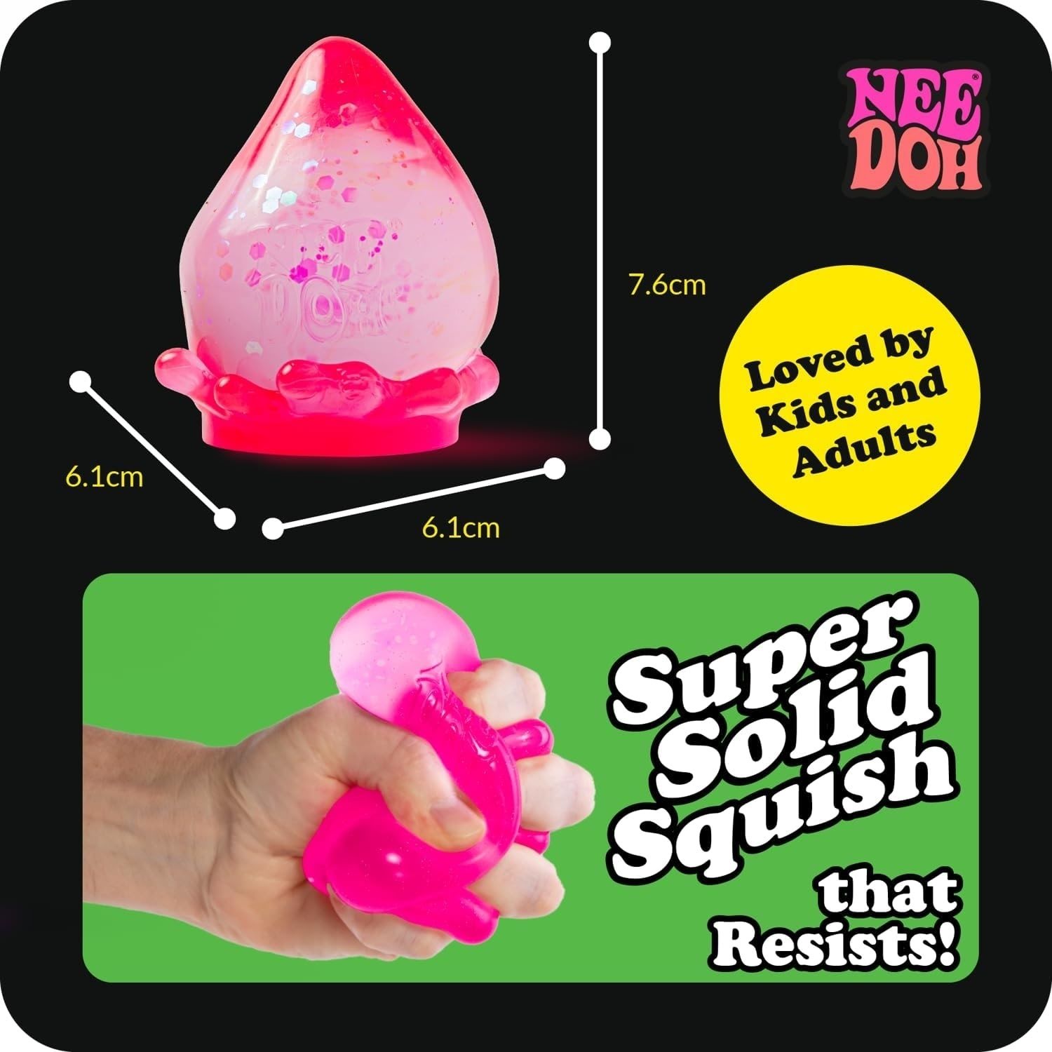 NeeDoh Gumdrop ¨C Textured Sensory Toy ¨C 2.5″
